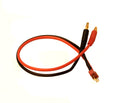 Charge Adapter: Male T-Plug to Male 4mm Bullets, 300mm Wire