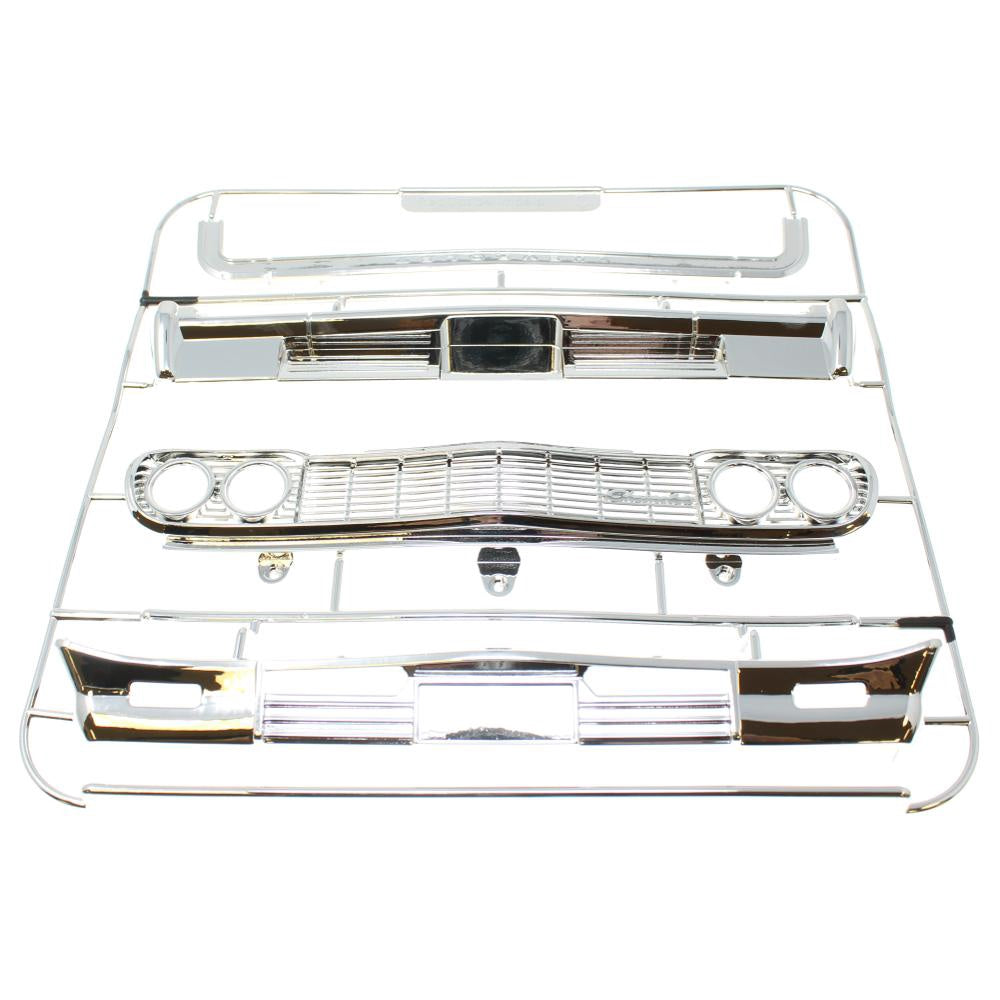 1964 Impala Chrome Bumpers & Grill V2 (1set)