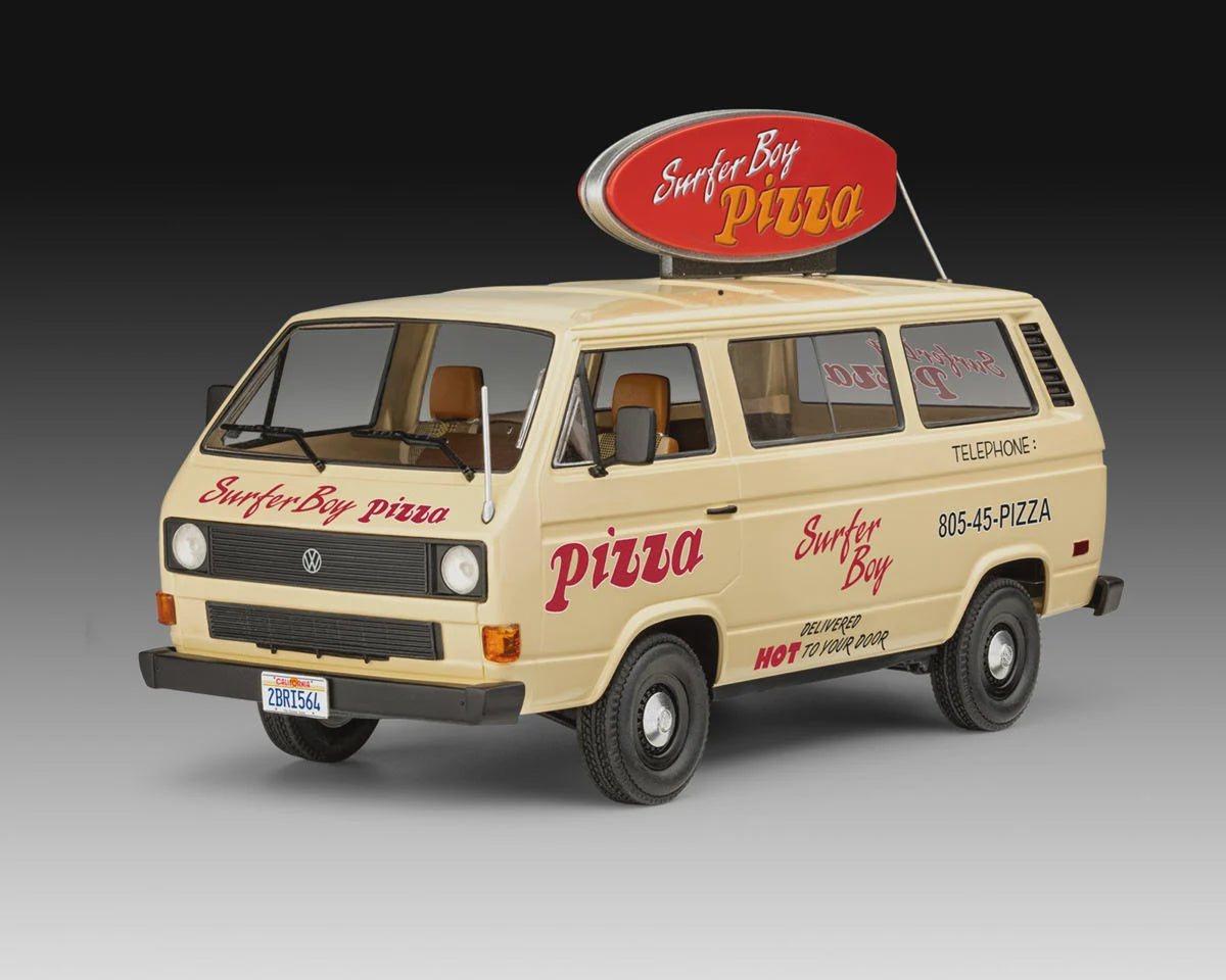 1/25 Stranger Things VW T3 Pizza Van Plastic Model Kit
