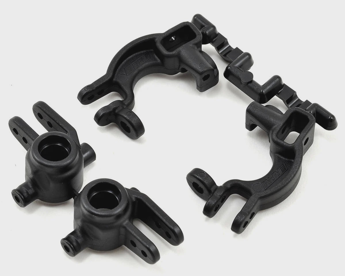 Caster & Spindle Block Set for Traxxas 4x4
