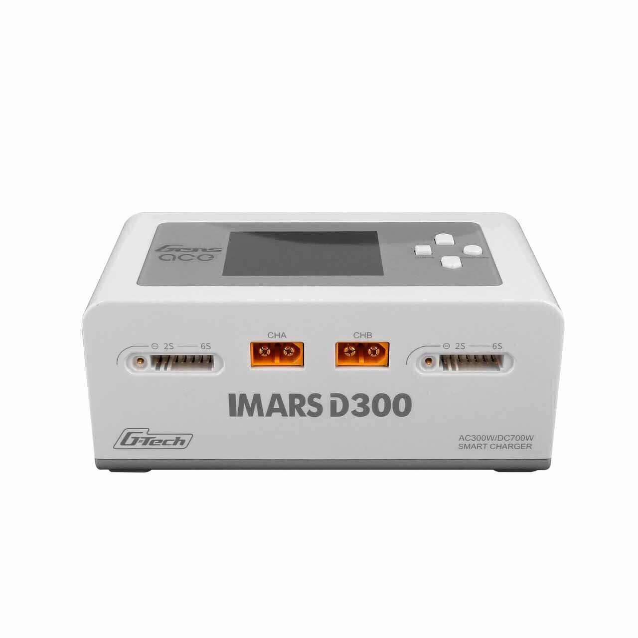 Gens Ace Imars D300 G-Tech Smart Dual AC/DC Charger (6S/16A) (AC-300W) (DC-350W x2)