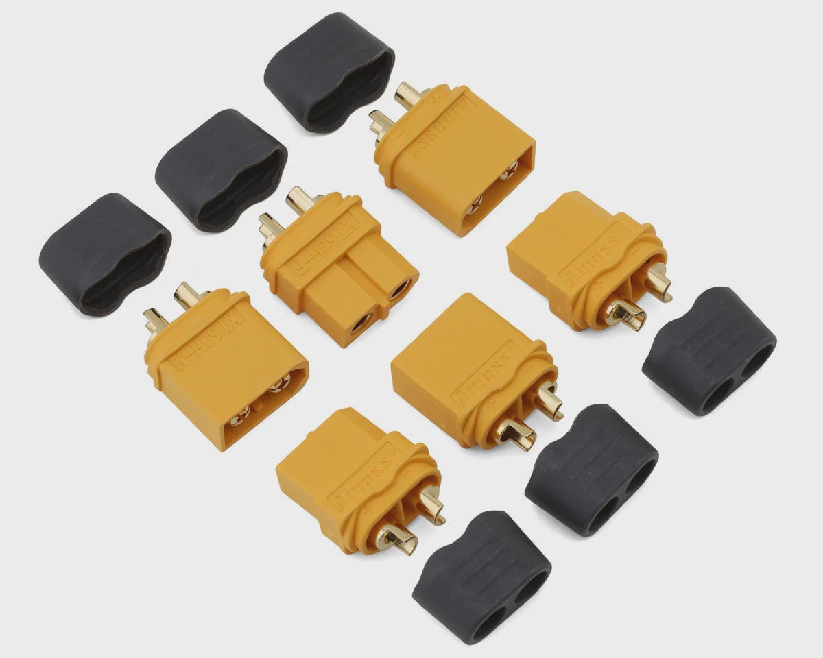 Samix XT60 Connectors w/ Wire Covers