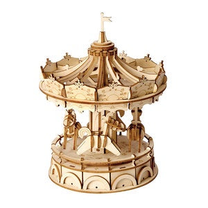 3D Wooden Puzzle Models