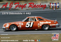 AJ Foyt Racing 1979 Oldsmobile 442 Plastic Model Kit