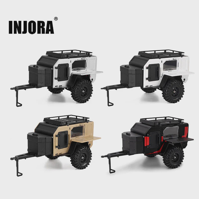 1/18 or 1/24 RC Crawler Off-Road Camping Trailer