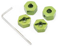 12mm Lock-pin Style Aluminum Wheel Hex Set