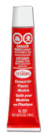 Plastic Cement Tube 5/8 oz