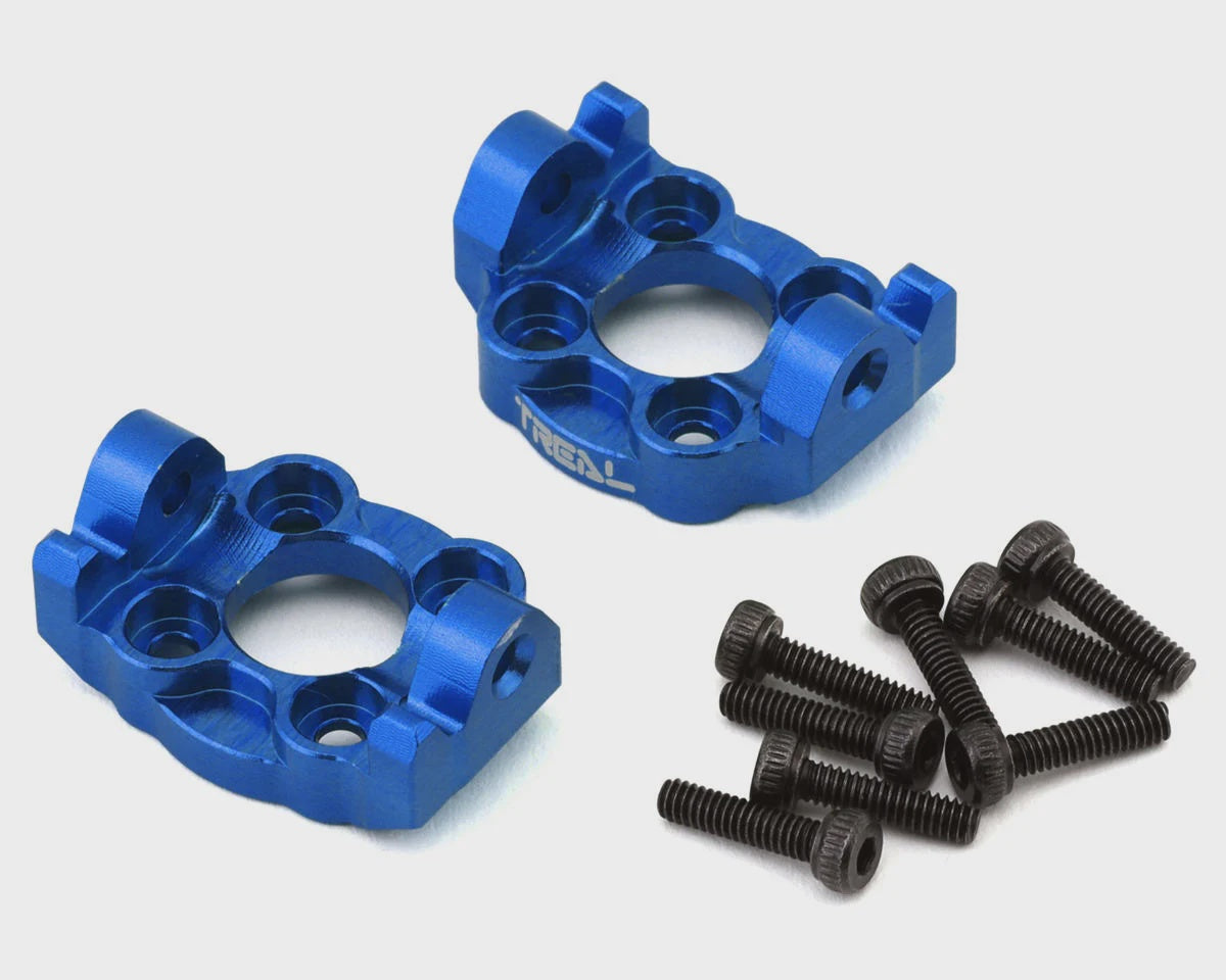 Losi Mini LMT Aluminum Front C Hub Spindle Carriers