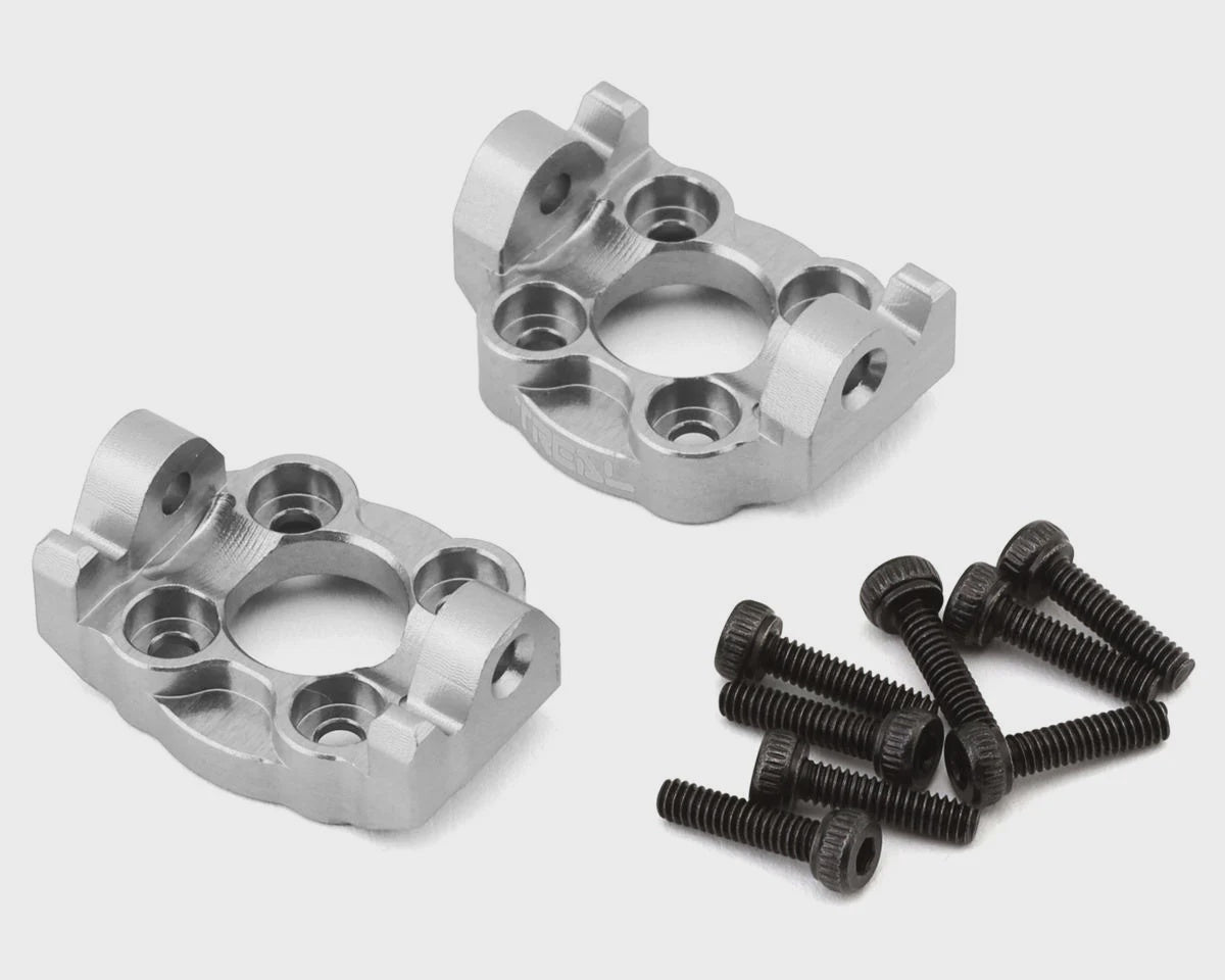 Losi Mini LMT Aluminum Front C Hub Spindle Carriers