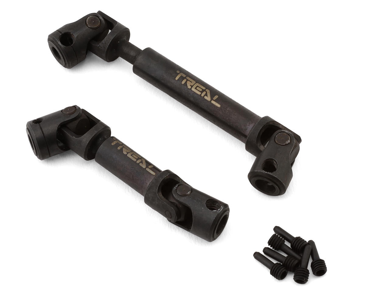 TRX-4M Heavy Duty Steel Center Slider Driveshaft Set