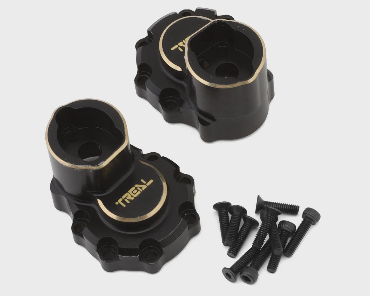 TRX-4 Brass Rear Inner Portal Housing Covers