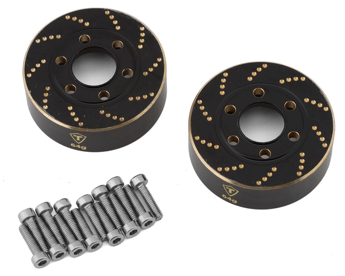 1.9" Brass Wheel Brake Disc Weights