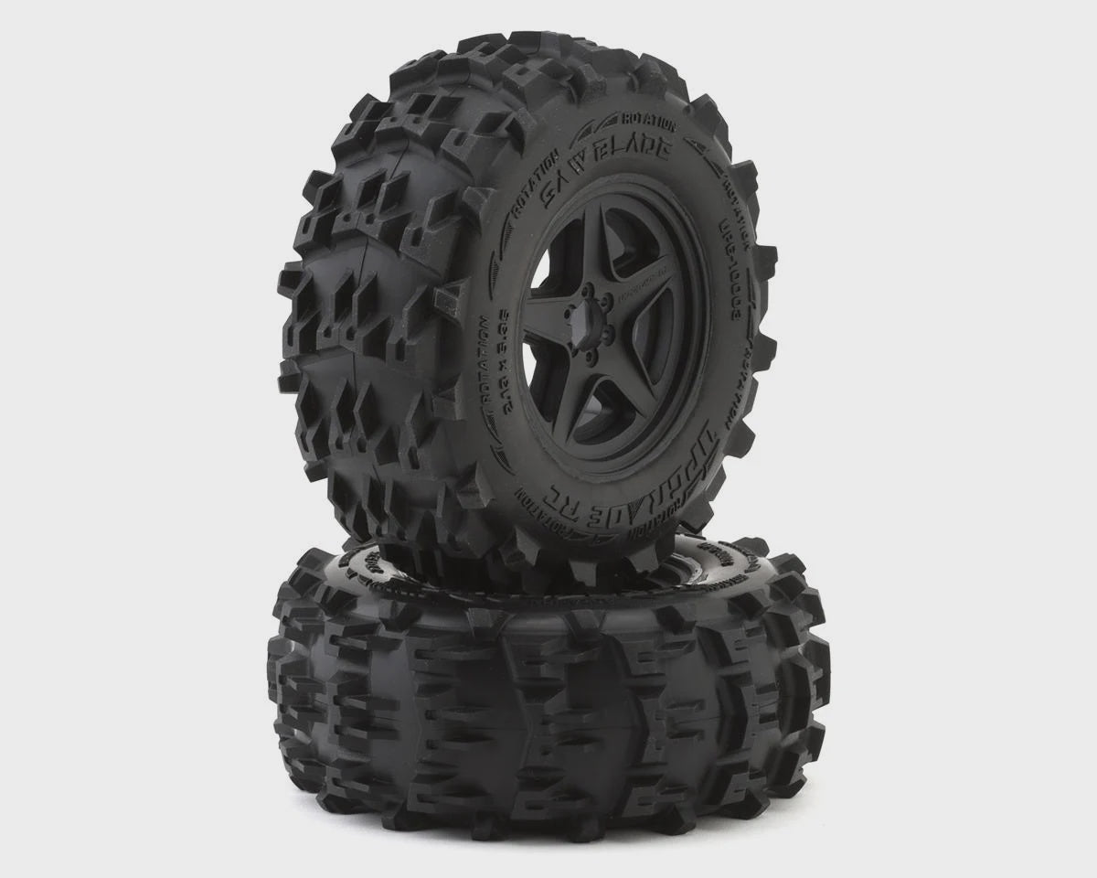 UpGrade RC 2.8" Pre-Mounted Tires w/ 5-Star Wheels