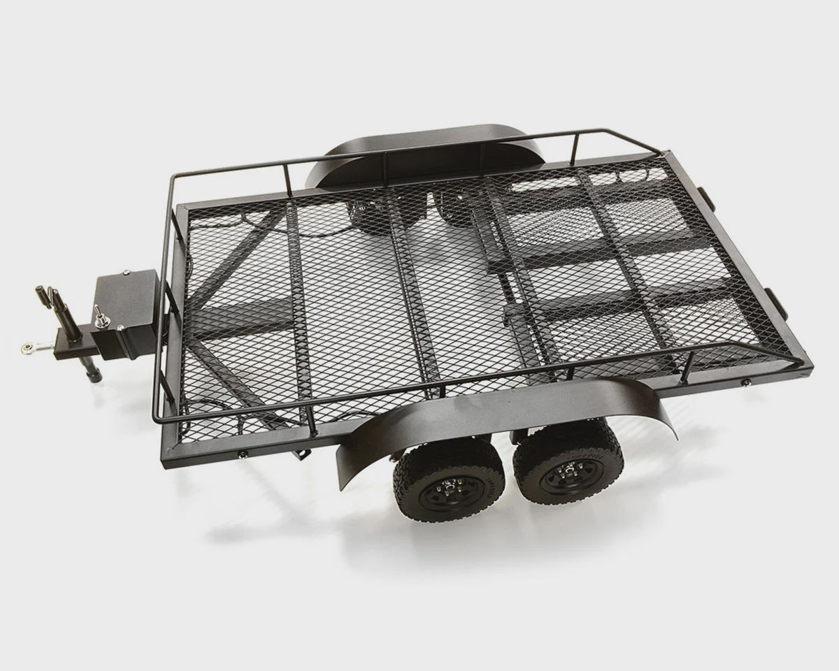 1/10 Heavy Duty Dual Axle Scale Miniature Trailer Kit (24 Inches)
