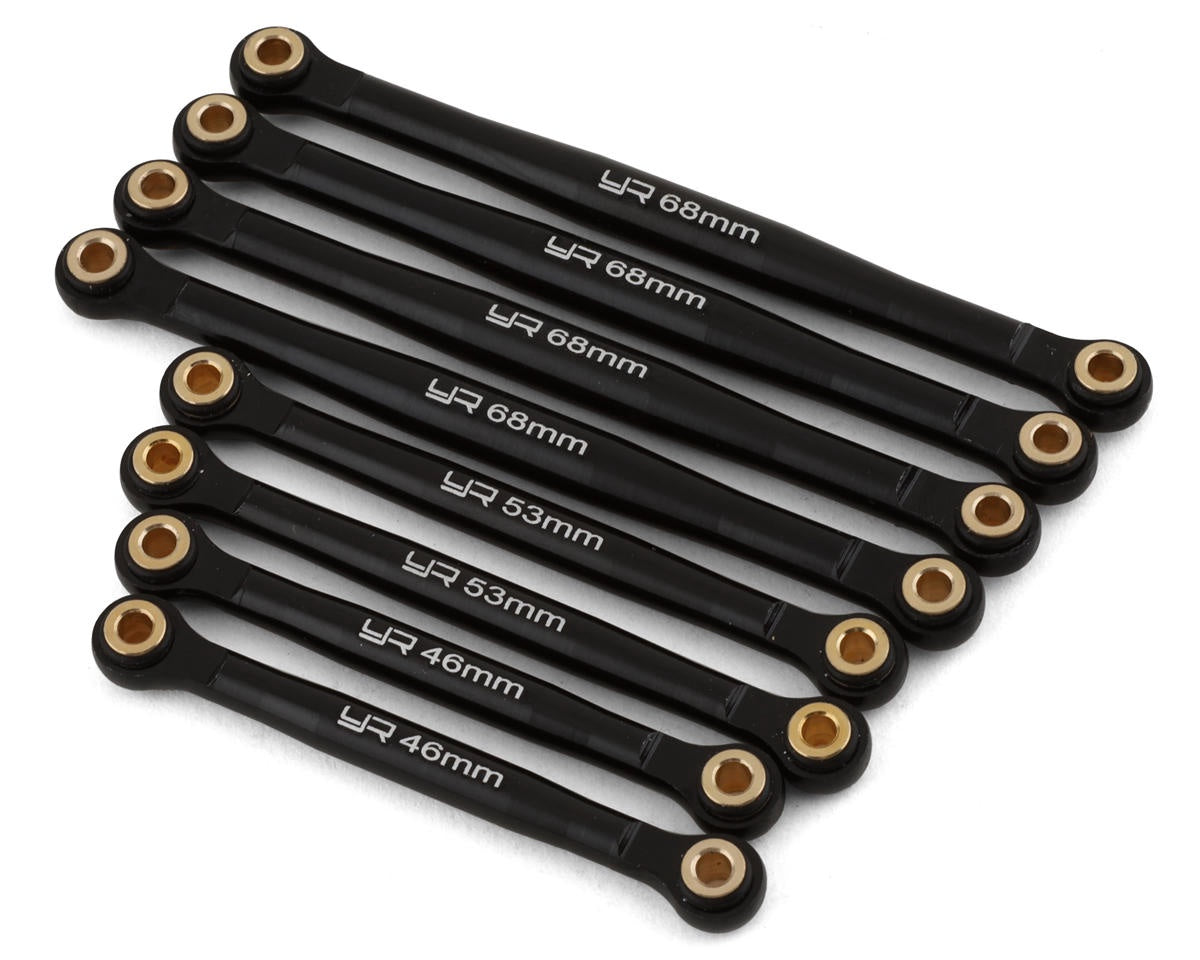 Traxxas TRX-4M Aluminum Suspension Link Set (Black)