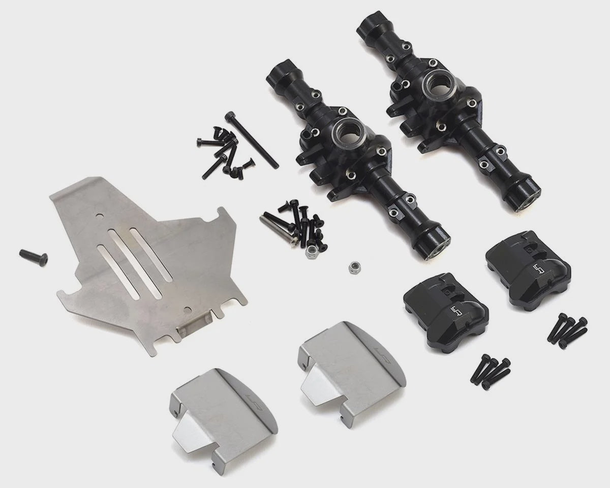 Traxxas TRX-4 Full Metal Front & Rear Axle Housing Set