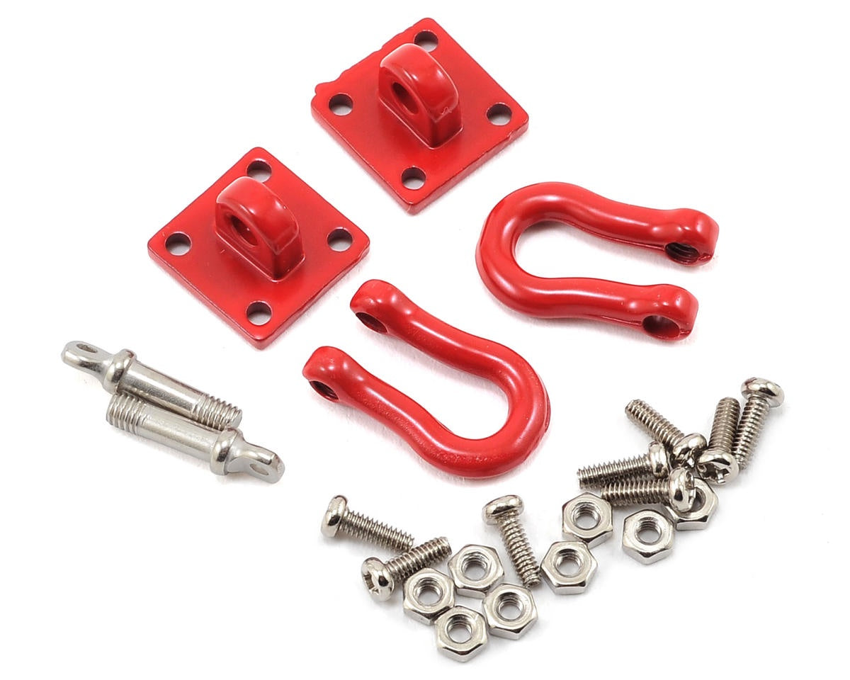 1/10 Crawler Scale Heavy Duty Shackle w/ Mounting Bracket