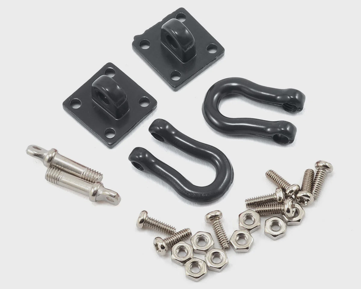 1/10 Crawler Scale Heavy Duty Shackle w/ Mounting Bracket