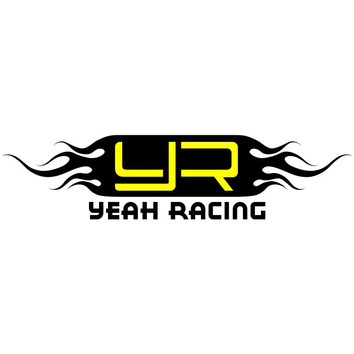 Yeah Racing Spec D Pre-Mounted Drift Tires w/LS Mesh Wheels (4) w/12mm Hex & 6mm Offset